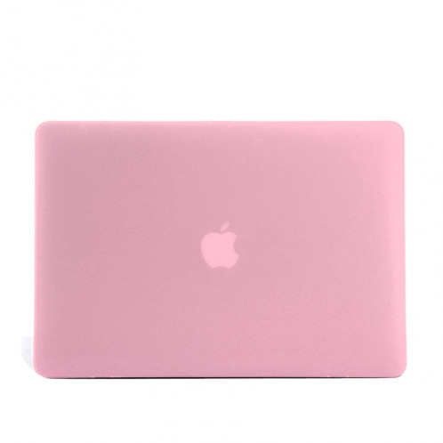 Cas de protection en plastique dur givré pour Macbook Pro Retina 13,3 pouces (rose) SH015F967-07