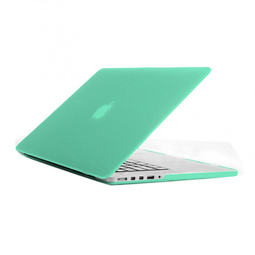 Boîtier de protection en plastique dur givré pour Macbook Pro Retina 13,3 pouces (vert) SH015G107-07