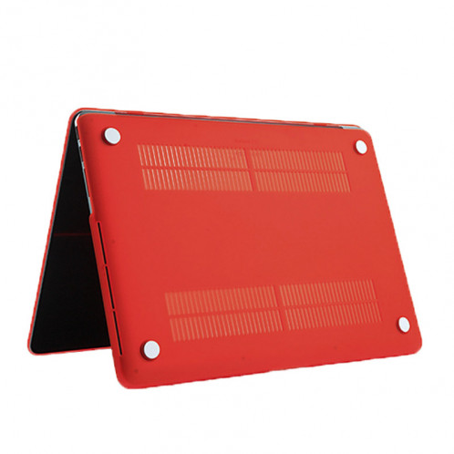 Cas de protection en plastique dur givré pour Macbook Pro Retina 13,3 pouces (rouge) SH015R334-07