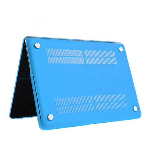 Boîtier de protection en plastique dur givré pour Macbook Pro Retina 13,3 pouces (bleu bébé) SH15TT375-07