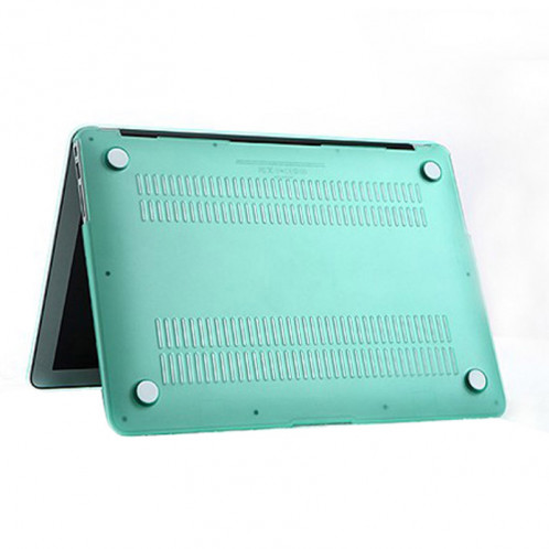 Boîtier de protection en plastique dur givré pour Macbook Air 13,3 pouces (A1369 / A1466) (vert) SH016G1089-07