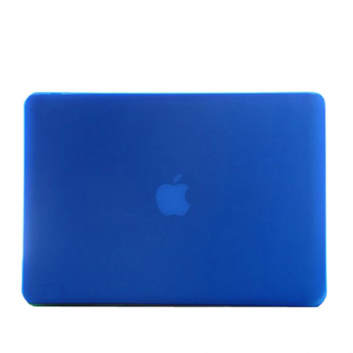 Boîtier de protection en plastique dur givré pour Macbook Air 11,6 pouces (bleu) SH17BE1986-07