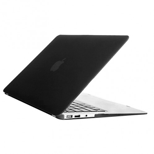 Boîtier de protection en plastique dur givré pour Macbook Air 11,6 pouces (noir) SH017B623-07