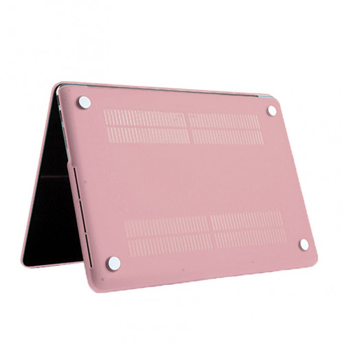 Étui de protection dur givré pour Macbook Pro Retina 15,4 pouces A1398 (rose) SH018F746-07