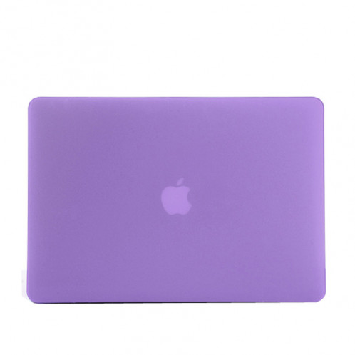 Étui de protection dur givré pour Macbook Pro Retina 15,4 pouces A1398 (violet) SH018P1681-07