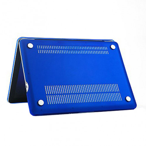 Étui de protection dur givré pour Macbook Pro 15,4 pouces (A1286) (Bleu) SH19BE1518-06