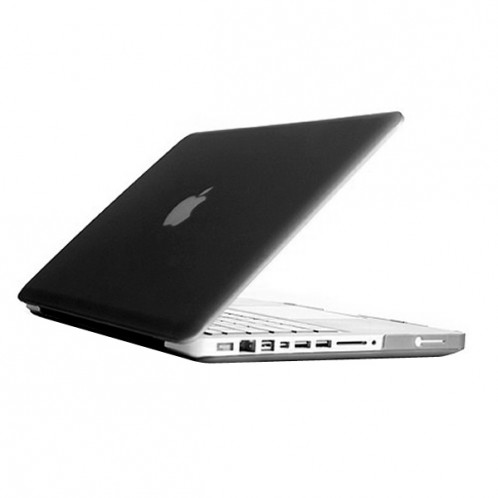 Étui de protection dur givré pour Macbook Pro 15,4 pouces (A1286) (Noir) SH019B838-06