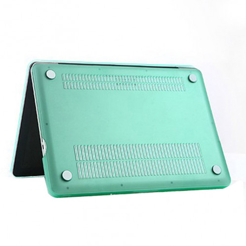 Étui de protection dur givré pour Macbook Pro 15,4 pouces (A1286) (vert) SH019G402-06