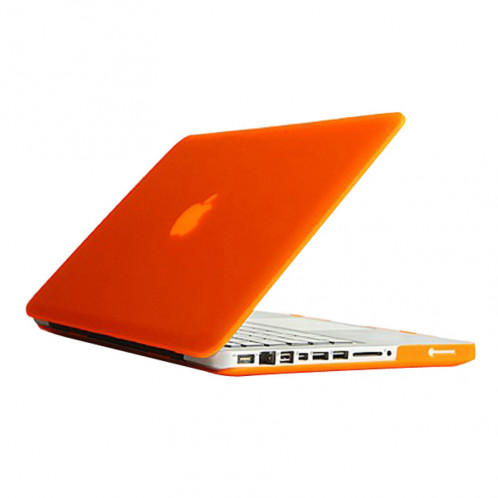 Étui de protection dur givré pour Macbook Pro 15,4 pouces (A1286) (Orange) SH19RG490-06