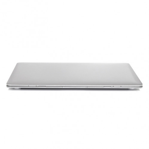 Metal Texture Series Hard Shell étui de protection en plastique pour Macbook 12 pouces (Argent) SH028S1083-05