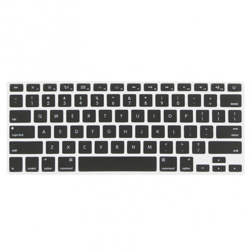 ENKAY pour MacBook Pro Retina 15,4 pouces (version US) / A1398 4 en 1 Coque de protection en plastique dur givré avec protecteur d'écran et protège-clavier et bouchons anti-poussière (noir) SE033B1677-08
