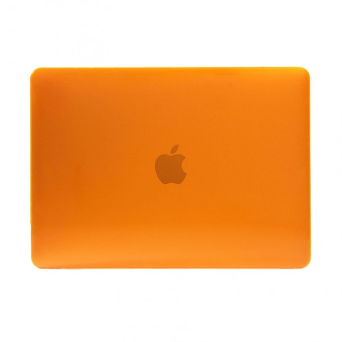 Étui de protection transparent en cristal transparent pour Macbook 12 pouces (orange) SH040E1194-05