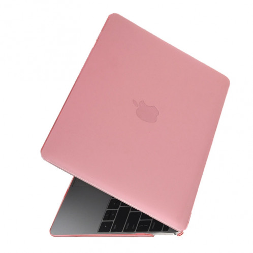 Étui de protection transparent en cristal transparent pour Macbook 12 pouces (rose) SH040F311-05