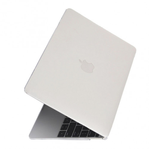 Étui de protection en cristal transparent transparent pour Macbook 12 pouces (blanc) SH040W1037-05