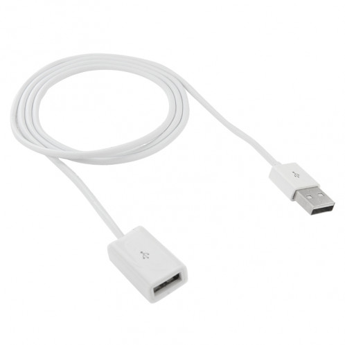 Câble d'extension USB AM vers AF Extender pour Mac, Longueur: 1m (Blanc) SH0217405-03