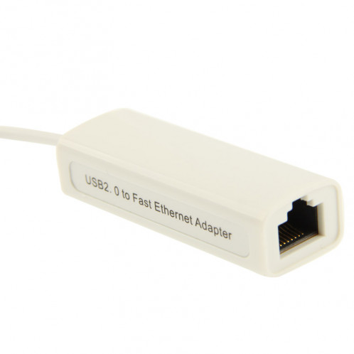 Adaptateur Fast Ethernet USB 2.0 haute vitesse (blanc) SH02321240-06