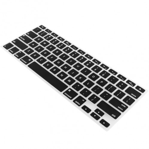 ENKAY pour MacBook Pro 13,3 pouces & 15,4 pouces et 17,3 pouces (version US) / A1278 / A1286 Silicone Soft Keyboard Protector Cover Skin (Noir) SH911B1242-07