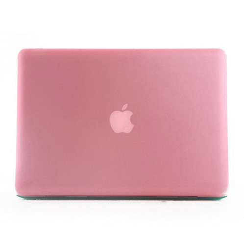 ENKAY pour MacBook Air 11.6 pouces (Version US) / A1370 / A1465 4 en 1 Coque de protection en plastique dur avec protection d'écran et protège-clavier et bouchons anti-poussière (rose) SE090F453-010