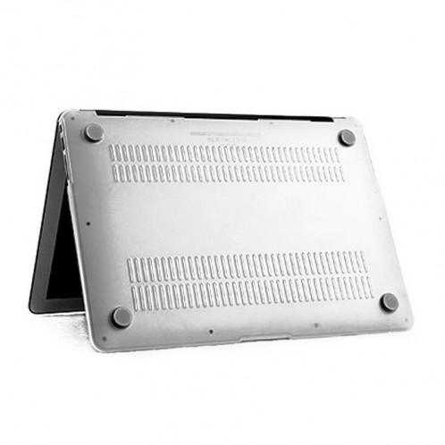 ENKAY pour MacBook Air 11,6 pouces (version US) / A1370 / A1465 4 en 1 Coque de protection en plastique dur avec protection d'écran et protège-clavier et bouchons anti-poussière (blanc) SE090W1074-010