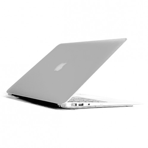 ENKAY pour MacBook Air 13,3 pouces (version US) 4 en 1 Coque de protection en plastique dur givré avec protecteur d'écran et clavier et bouchons anti-poussière (blanc) SE091W453-010