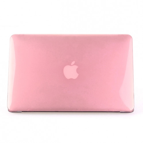 ENKAY pour MacBook Air 11.6 pouces (version US) / A1370 / A1465 4 en 1 Crystal Hard Shell boîtier de protection en plastique avec protecteur d'écran et de la garde du clavier et bouchons anti-poussière (rose) SE300F153-010