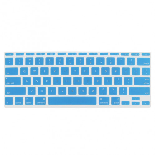 ENKAY pour MacBook Air 11.6 pouces (version US) / A1370 / A1465 4 en 1 Crystal Hard Shell boîtier de protection en plastique avec protecteur d'écran et clavier de protection et bouchons anti-poussière (bleu) SE300L943-010