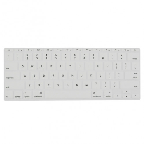 ENKAY pour MacBook Air 11,6 pouces (version US) / A1370 / A1465 4 en 1 Crystal Hard Shell boîtier de protection en plastique avec protecteur d'écran et clavier de protection et bouchons anti-poussière (blanc) SE300W1826-010