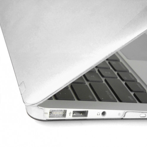 ENKAY pour MacBook Air 13,3 pouces (version US) / A1369 / A1466 4 en 1 cristal dur coque de protection en plastique avec protecteur d'écran et clavier de protection et bouchons anti-poussière (blanc) SE301W1158-010