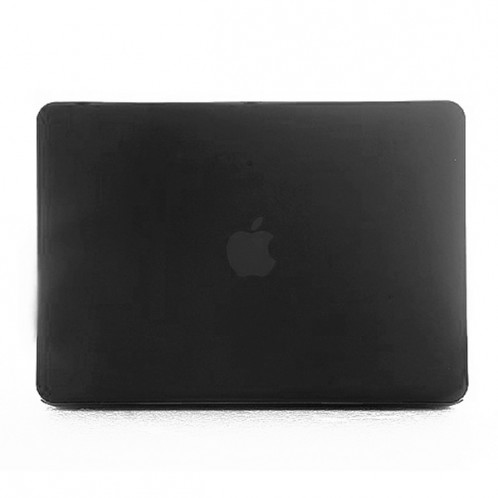 ENKAY pour MacBook Pro 13.3 pouces (US Version) / A1278 4 en 1 Coque de protection en plastique dur givré avec protecteur d'écran et clavier et bouchons anti-poussière (noir) SE302B859-011