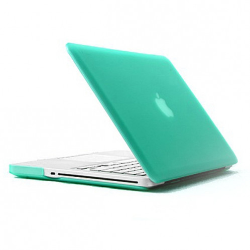 ENKAY pour MacBook Pro 13,3 pouces (US Version) / A1278 4 en 1 Coque de protection en plastique dur avec protection d'écran et protège-clavier et bouchons anti-poussière (vert) SE302G221-011