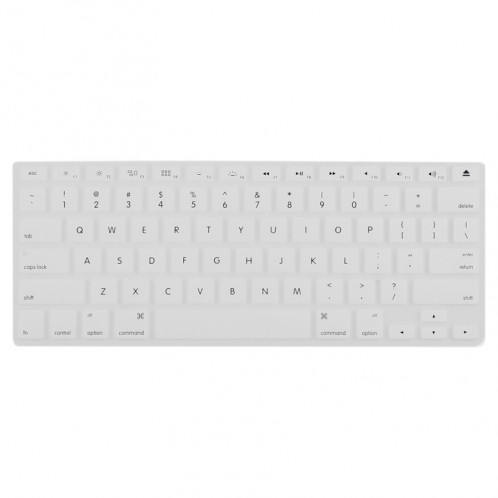 ENKAY pour MacBook Pro 13.3 pouces (US Version) / A1278 4 en 1 Coque de protection en plastique dur givré avec protecteur d'écran et protège-clavier et bouchons anti-poussière (blanc) SE302W1865-011