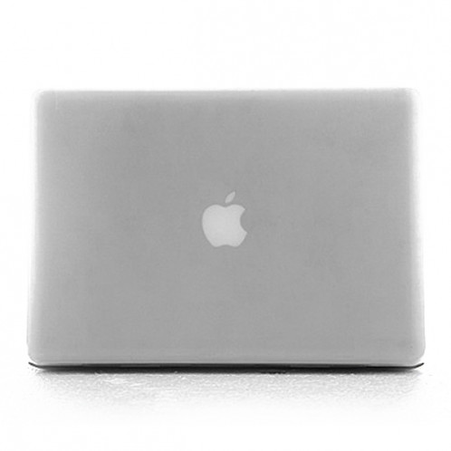 ENKAY pour MacBook Pro 15,4 pouces (US Version) / A1286 4 en 1 Coque de protection en plastique dur avec protection d'écran et clavier et bouchons anti-poussière (blanc) SE303W1074-09