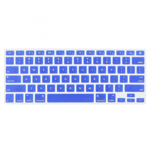 ENKAY pour MacBook Pro 13,3 pouces (US Version) / A1278 4 en 1 Crystal Hard Shell Housse de protection en plastique avec protecteur d'écran et clavier de protection et bouchons anti-poussière (bleu foncé) SE304D182-08