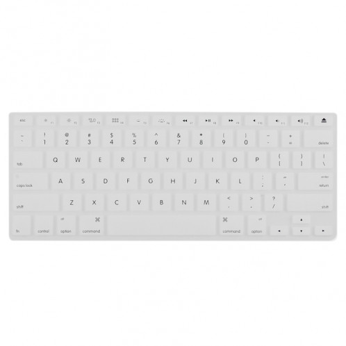 ENKAY pour MacBook Pro 15,4 pouces (version US) / A1286 4 en 1 Crystal Hard Shell boîtier de protection en plastique avec protecteur d'écran et clavier de protection et bouchons anti-poussière (blanc) SE305W1820-08