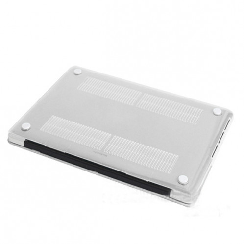 ENKAY pour MacBook Pro Retina 13,3 pouces (version US) / A1425 / A1502 4 en 1 Crystal Hard Shell Housse de protection en plastique avec protecteur d'écran et clavier de protection et bouchons anti-poussière (blanc) SE306W509-011