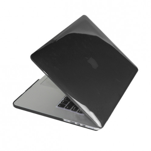 ENKAY pour MacBook Pro Retina 15,4 pouces (version US) / A1398 4 en 1 Crystal Hard Shell Housse de protection en plastique avec Protecteur d'écran & Clavier Guard & bouchons anti-poussière (Noir) SE307B1309-011