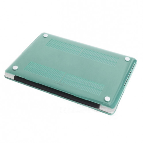ENKAY pour MacBook Pro Retina 15,4 pouces (version US) / A1398 4 en 1 Crystal Hard Shell Housse de protection en plastique avec protecteur d'écran et clavier de protection et bouchons anti-poussière (vert) SE307G1926-011