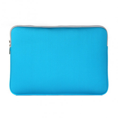 Double poche Zip sac à main sac d'ordinateur portable pour Macbook Air 11,6 pouces (bleu foncé) SH310D736-08