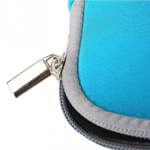 Double poche Zip sac à main sac d'ordinateur portable pour Macbook Air 11,6 pouces (bleu foncé) SH310D736-08