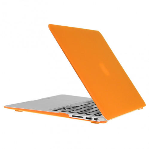 ENKAY pour Macbook Air 11,6 pouces (version US) / A1370 / A1465 Hat-Prince 3 en 1 Coque de protection en plastique dur avec protection de clavier et prise de poussière de port (Orange) SE580E536-09