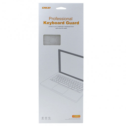 ENKAY pour Macbook Air 11,6 pouces (version US) / A1370 / A1465 Hat-Prince 3 en 1 Coque de protection en plastique dur avec protection de clavier et prise de poussière de port (Orange) SE580E536-09