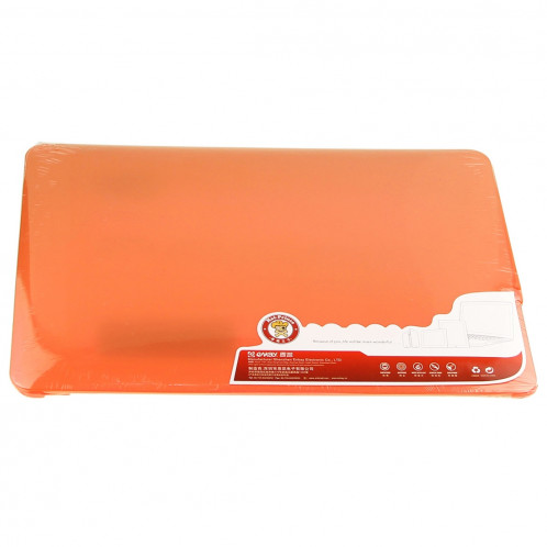 ENKAY pour Macbook Air 11,6 pouces (version US) / A1370 / A1465 Hat-Prince 3 en 1 Coque de protection en plastique dur avec protection de clavier et prise de poussière de port (Orange) SE580E536-09