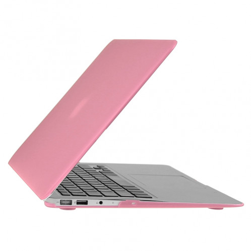 ENKAY pour Macbook Air 11,6 pouces (version US) / A1370 / A1465 Hat-Prince 3 en 1 Coque de protection en plastique dur avec protection de clavier et prise de poussière de port (rose) SE580F120-09