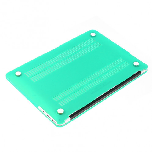 ENKAY pour Macbook Air 11,6 pouces (version US) / A1370 / A1465 Hat-Prince 3 en 1 Coque de protection en plastique dur avec protection de clavier et prise de poussière de port (vert) SE580G1921-09