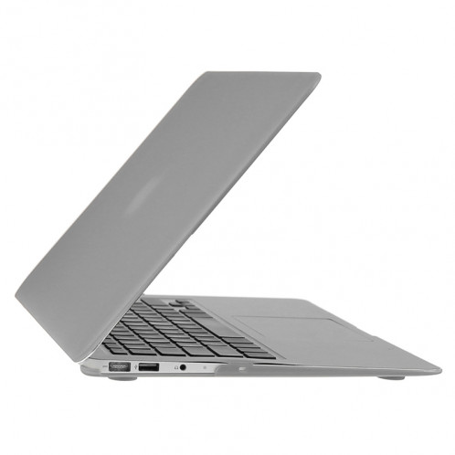 ENKAY pour Macbook Air 11,6 pouces (version US) / A1370 / A1465 Hat-Prince 3 en 1 Coque de protection en plastique dur avec protection de clavier et prise de poussière de port (argent) SE580S928-09