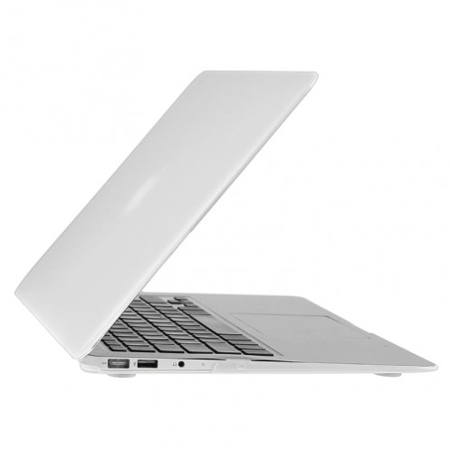 ENKAY pour Macbook Air 11,6 pouces (version US) / A1370 / A1465 Hat-Prince 3 en 1 Coque de protection en plastique dur givré avec clavier de protection et prise de poussière de port (blanc) SE580W256-09