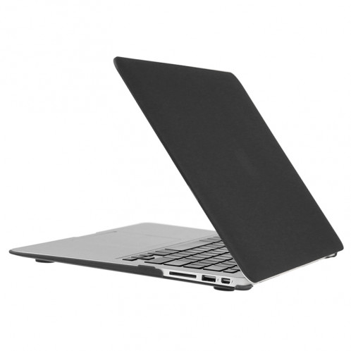 ENKAY pour Macbook Air 13,3 pouces (version US) / A1369 / A1466 Hat-Prince 3 en 1 givré Hard Shell étui de protection en plastique avec Keyboard Guard & Port poussière Plug (Noir) SE581B1773-09