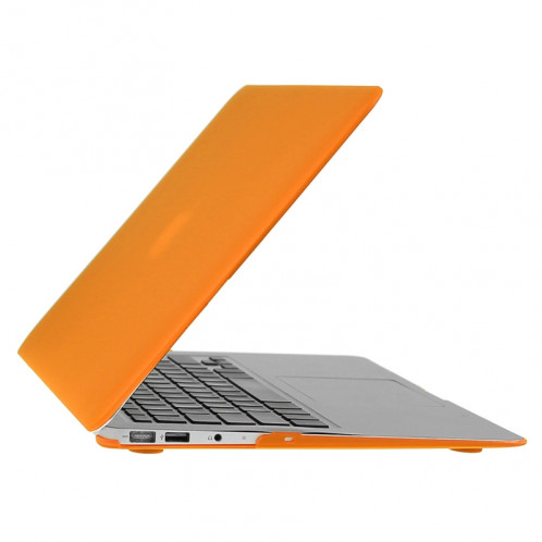 ENKAY pour Macbook Air 13,3 pouces (version US) / A1369 / A1466 Hat-Prince 3 en 1 Coque de protection en plastique dur avec protection de clavier et prise de poussière de port (Orange) SE581E1106-09