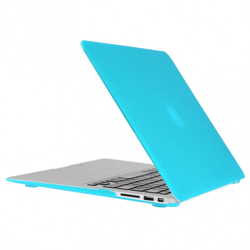 ENKAY pour Macbook Air 13,3 pouces (version US) / A1369 / A1466 Hat-Prince 3 en 1 Coque de protection en plastique dur avec protection de clavier et prise de poussière de port (bleu) SE581L1699-09