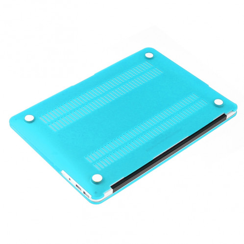 ENKAY pour Macbook Air 13,3 pouces (version US) / A1369 / A1466 Hat-Prince 3 en 1 Coque de protection en plastique dur avec protection de clavier et prise de poussière de port (bleu) SE581L1699-09